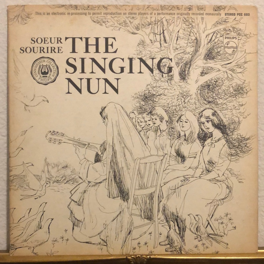 Soeur Sourire The Singing Nun Vinyl Lp '63